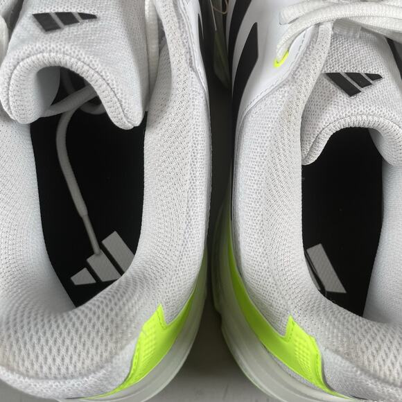 Adidas Courtjam Control 3 Men’s 14 Cloud White Lemon Running Sneaker Tennis Shoe - Picture 8 of 9